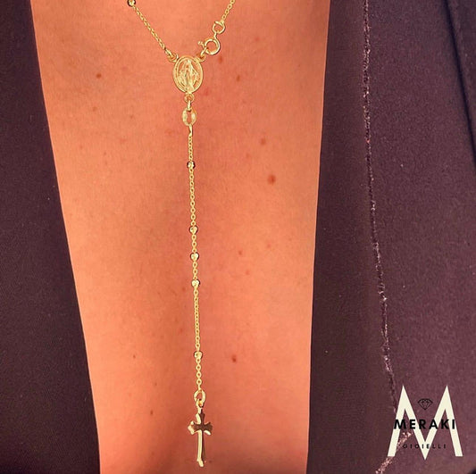 Collana Rosario Classic Gold