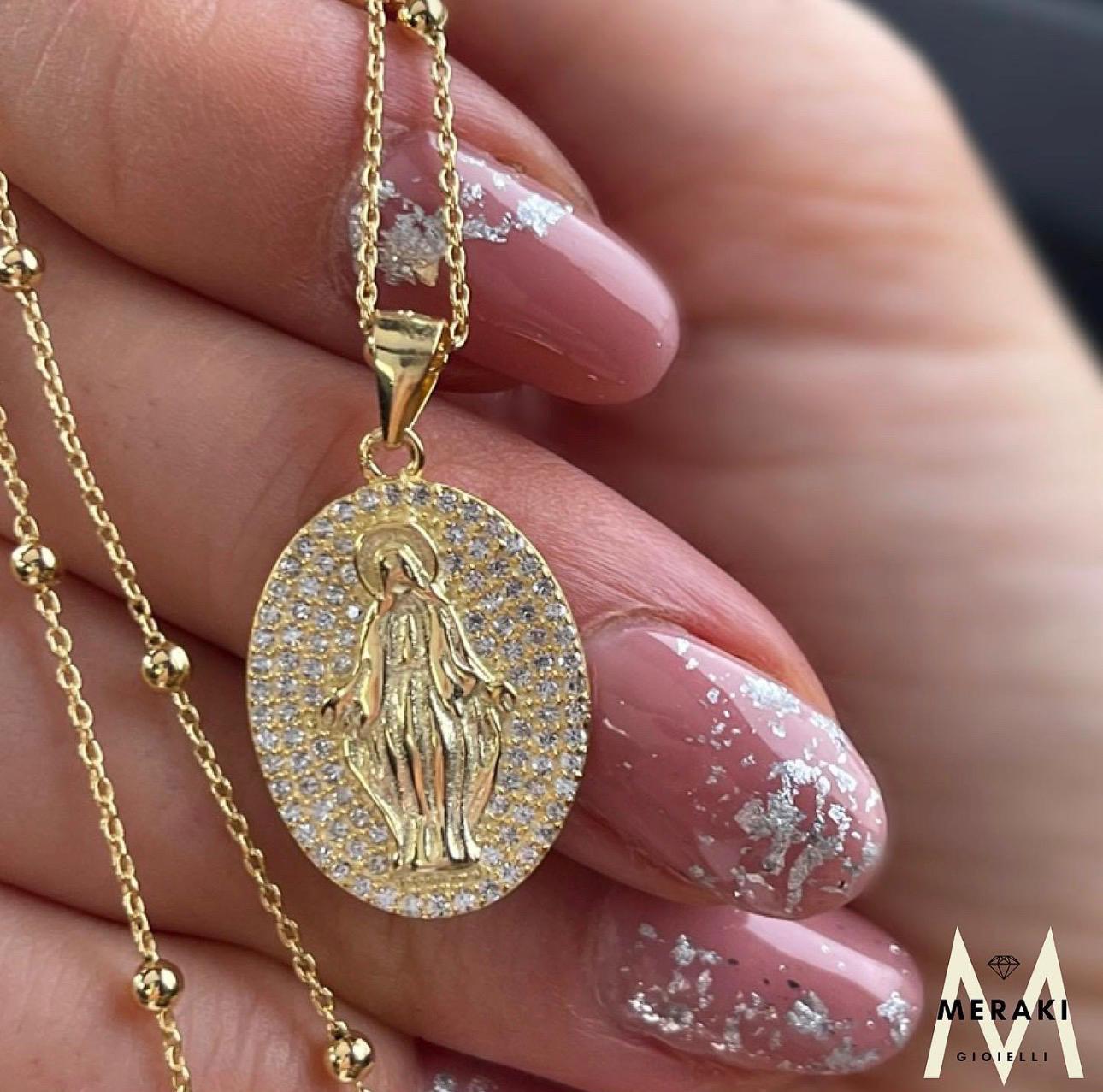 Collana Sfere MadonnaMiracolosa Gold