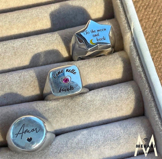 Anello Chevalier Inciso