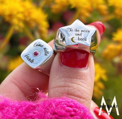 Anello Chevalier Inciso