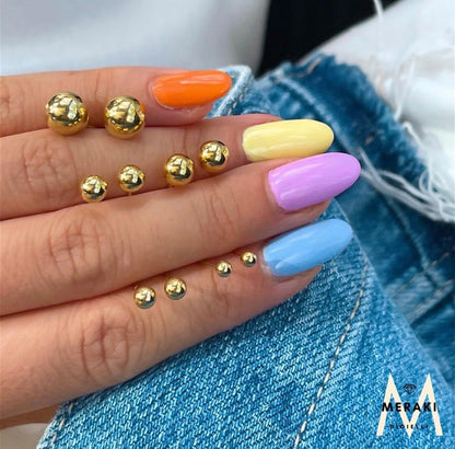 Orecchini Sfere Gold