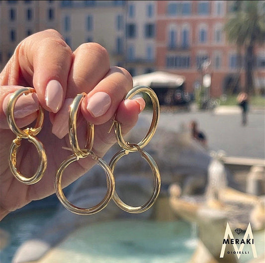 Orecchini CerchioClassic Gold