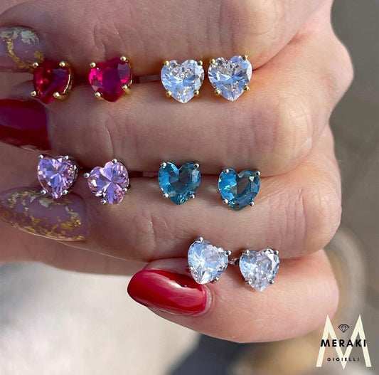 Orecchini Cuore Princess