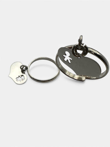 Anello Bimbo/a CuorePendant