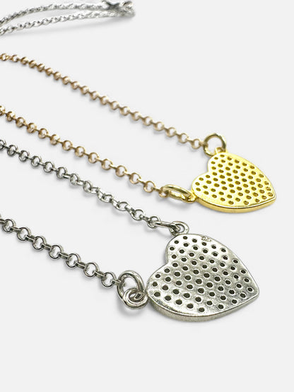 Girocollo Cuore Pavè Medium
