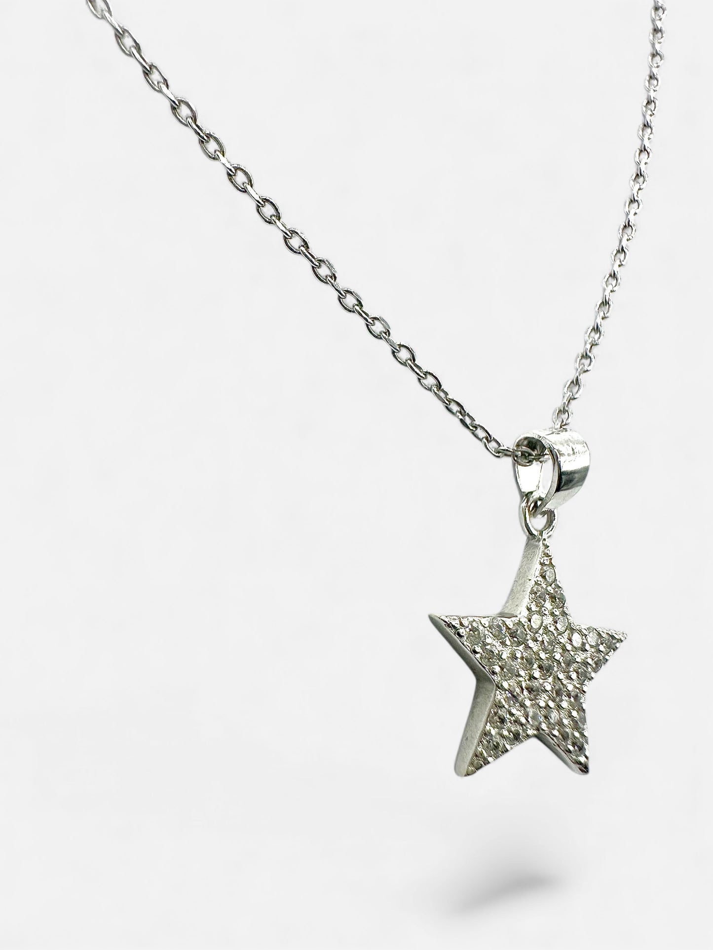 Collana Stella Pavè