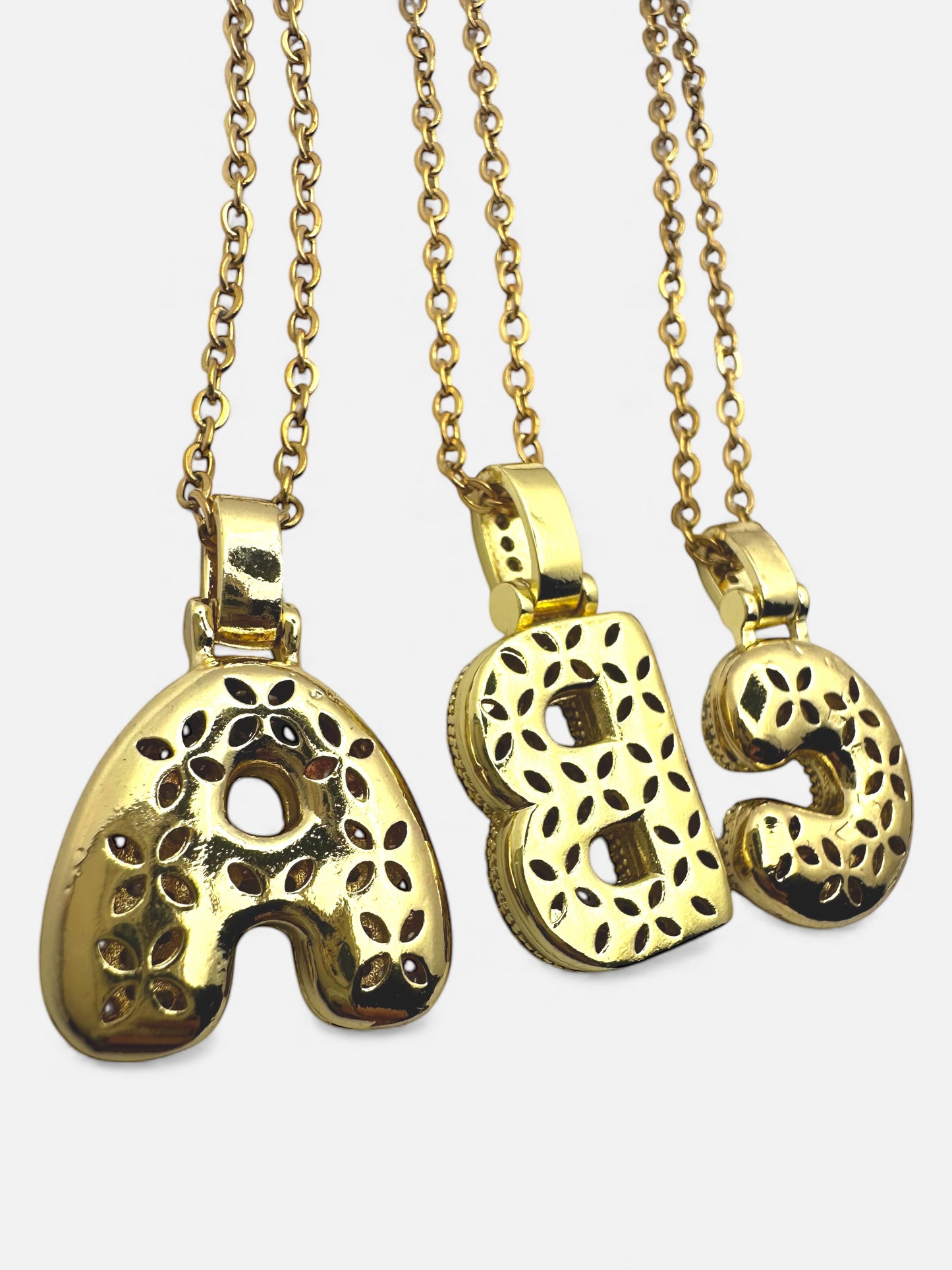 Collana LetterBubble Gold
