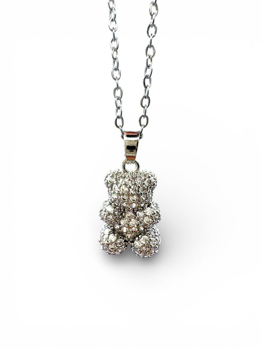 Collana Teddy Silver